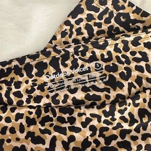 Leopard Print Bike Shorts